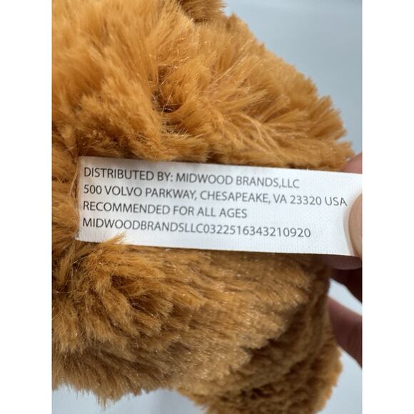 Teddy Bear Plush Holding Honey Pot Over Head 12” Stuffed Animal Toy - Picture 5 of 6